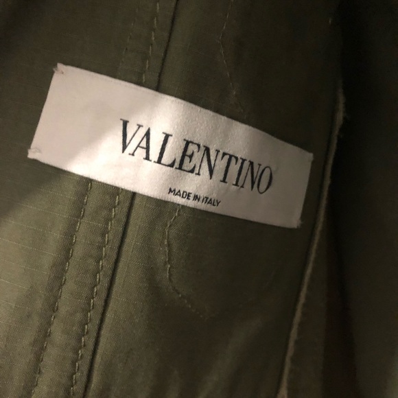Valentino Embroidered Army Style Jacket - Picture 9 of 16